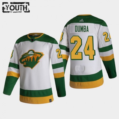 Kinder Eishockey Minnesota Wild Trikot Matt Dumba 24 2020-21 Reverse Retro Authentic